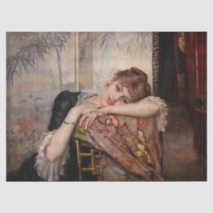 Papier Mousseline Albert Edelfeel - La Parisienne / Virginie