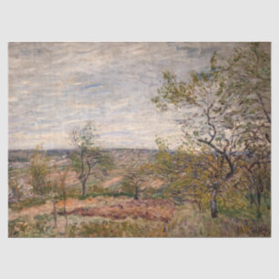 Papier Mousseline Alfred Sisley - Vent Day à Veneux