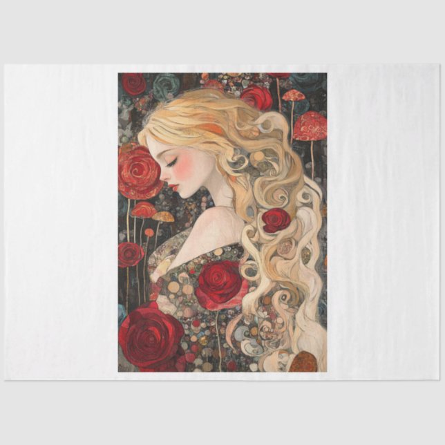 Papier Mousseline Alice (Recto)