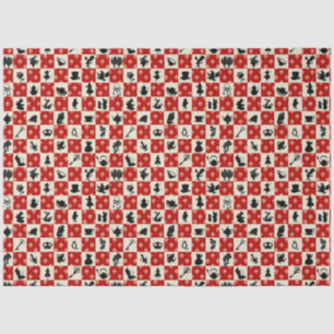 Papier Mousseline Alice au pays des merveilles Conception 12