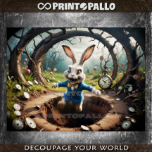 Alice au pays des merveilles : Le lapin qui saute 