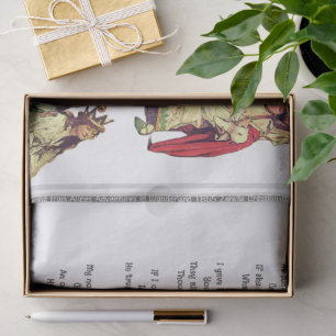 Papier Mousseline Alice au pays des merveilles qui a volé la chanson