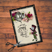 Alice vintage au pays des merveilles Chat et Hatte