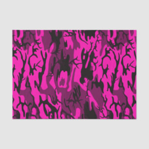 Papier Mousseline Alien Pink Camo
