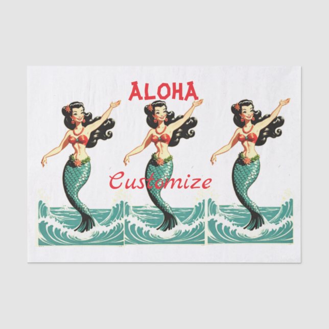 Papier Mousseline Aloha Mermaid Thunder_Thunder_Cove (Recto)