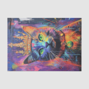 Papier Mousseline Altesse royale du chat11