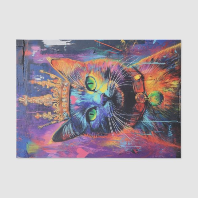 Papier Mousseline Altesse royale du chat11 (Recto)