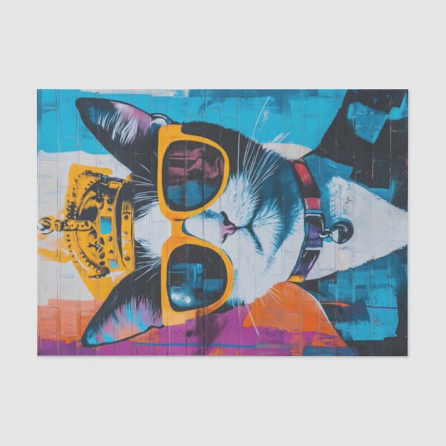 Papier Mousseline Altesse royale du chat12 (Recto)
