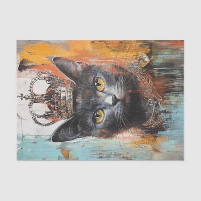 Papier Mousseline Altesse royale du chat15 (Recto)