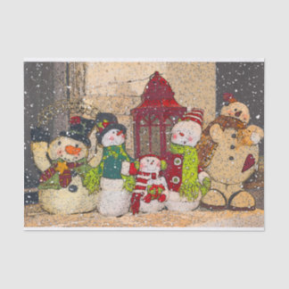 PAPIER MOUSSELINE AMIS DE NEIGE