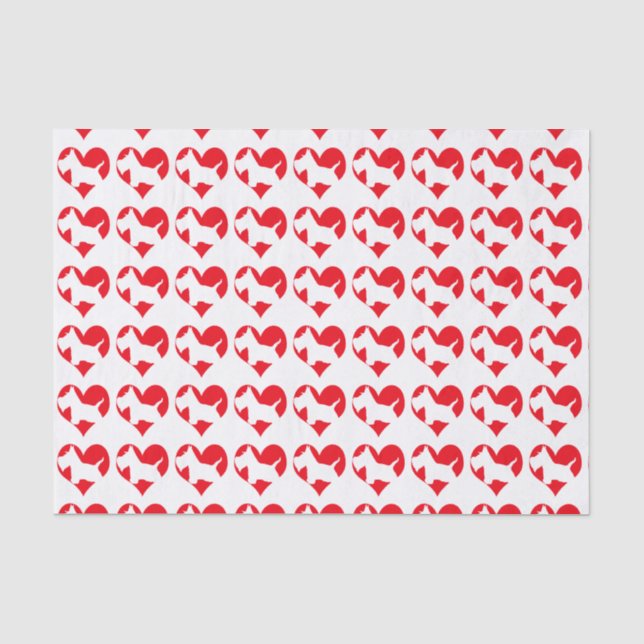 Papier Mousseline Amour de Scottie (Recto)