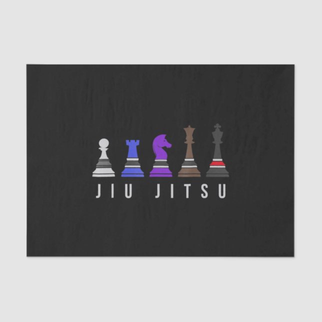 Papier Mousseline Amoureux des échecs | J'Ai Des Échecs De Déménagem (Recto)