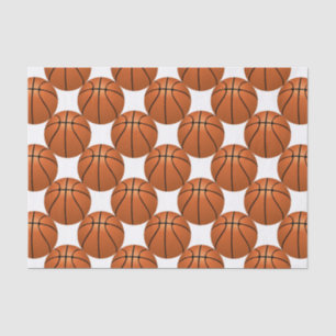 Papier Mousseline Amusement de basket-ball
