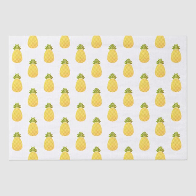 Papier Mousseline Ananas (Recto)