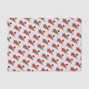 Papier Mousseline Ananas Père Noël Starfish Beach Tissu Papier