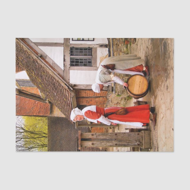 PAPIER MOUSSELINE ANCIENNE ANGLETERRE (Recto)