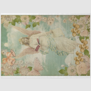 Papier Mousseline Ange Christmas Bells