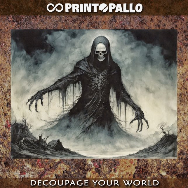 Papier Mousseline Ange gothique de la mort récoltant les âmes (Créateur téléchargé)