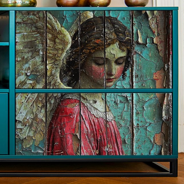 Papier Mousseline Ange Nostalgique Decoupage (Créateur téléchargé)