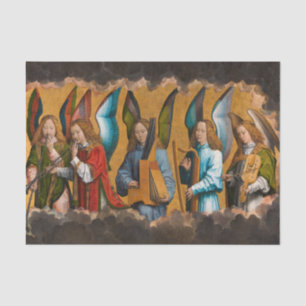 Papier Mousseline Angels musicaux de Hans Memling