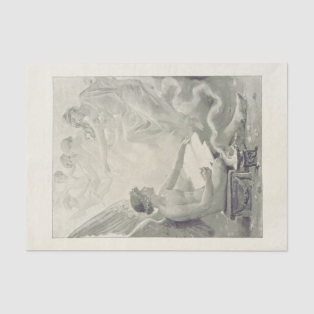 Papier Mousseline Anges (Recto)