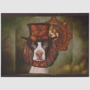 Papier Mousseline Anglais Springer Spaniel Decoupage