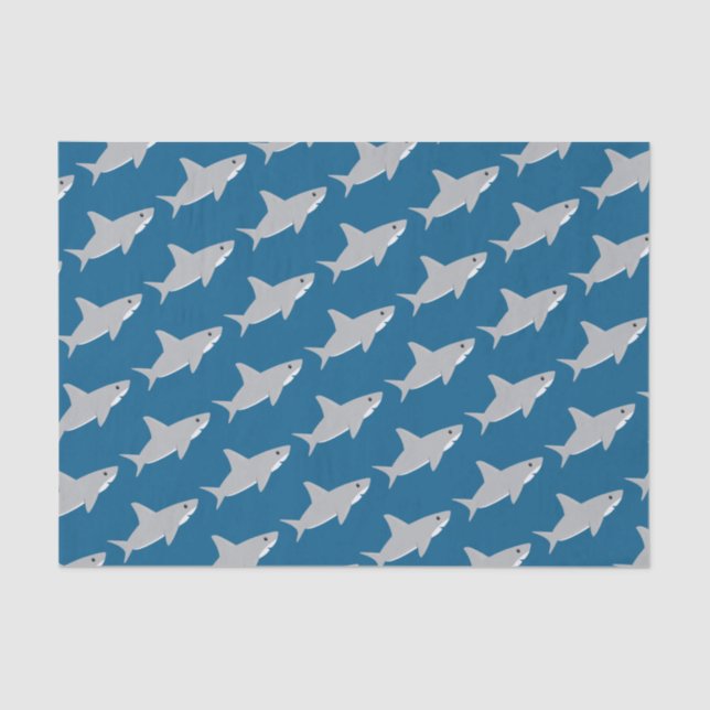 Papier Mousseline Animal de requin mou (Recto)