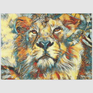 Papier Mousseline AnimalArt_Lion_20170607_by_JAMColors