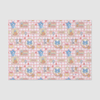 Papier Mousseline Anime Tom et Jerry Motif de boulangerie
