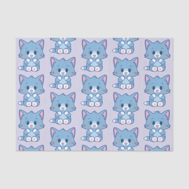 Papier Mousseline Anime Tom et Jerry - Tom (Recto)