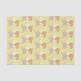 Papier Mousseline Anime Tuffy et Jerry Cheese au fromage