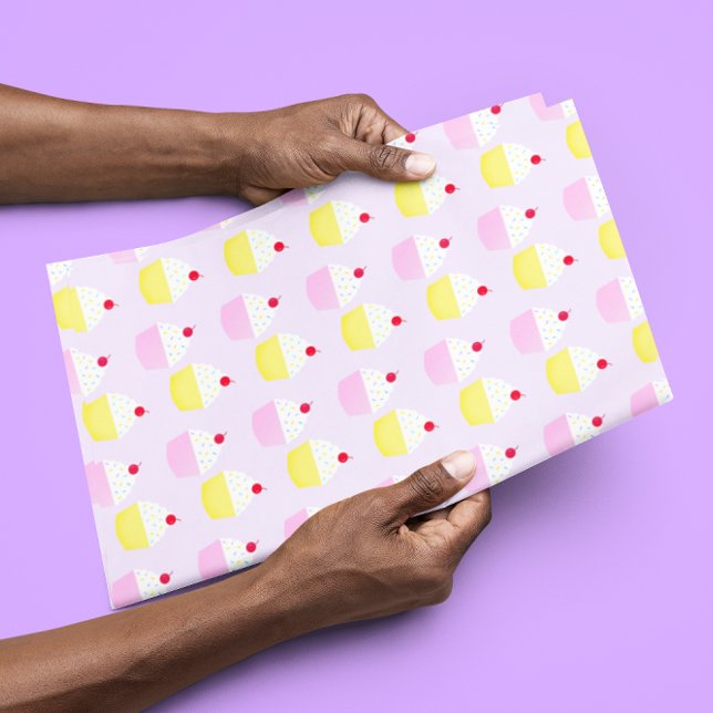 Papier Mousseline Anniversaire de fabrication de Cupcake (Créateur téléchargé)