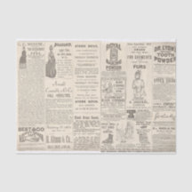 Annonces vintages de 1889