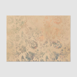 Papier Mousseline Antique Damask Floral