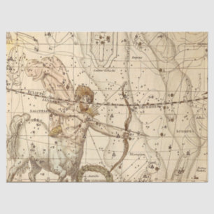 Papier Mousseline Antique Galaxy Carte série Design 6