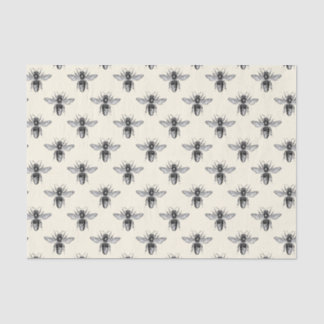 Papier Mousseline Apière de la reine vintage Motif Nature Lover