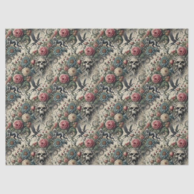 Papier Mousseline Appel à la Night Gallery - gothique victorien (Recto)