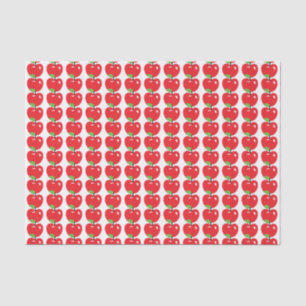 Papier Mousseline Apple rouge modèlent