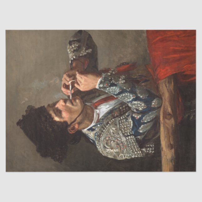 Papier Mousseline Après la corrida de Mary Cassatt (Recto)