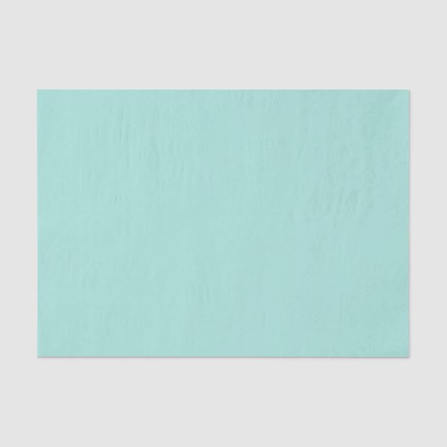 Papier Mousseline Aqua Blue (Recto)