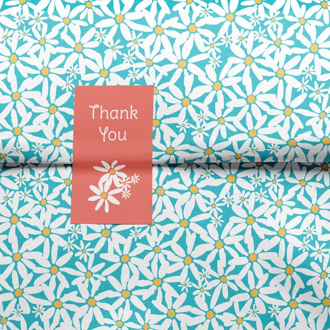 Papier Mousseline Aqua - Faire ma marguerite (Créateur téléchargé)