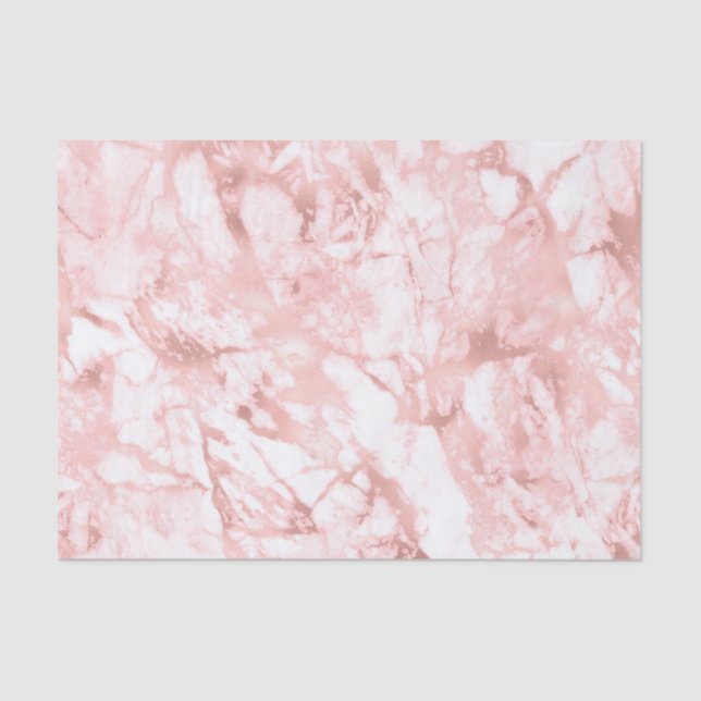 Papier Mousseline aquarelle couleur marbre rose texture pierre (Recto)