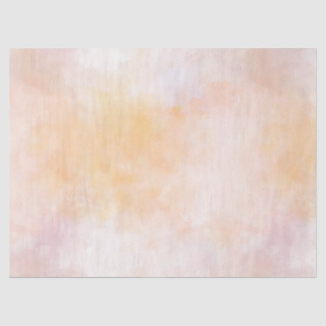 Papier Mousseline Aquarelle de pêche (Recto)