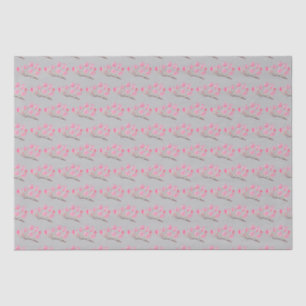 Papier Mousseline Aquarelle florale rose Magnolia élégant Vintage