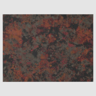 Papier Mousseline Aquarelle Noir Gris Rouge Paint Splash Abstrait