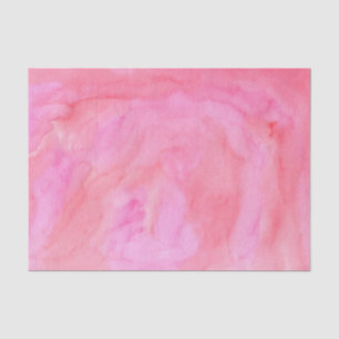 Papier Mousseline Aquarelle rose chaud