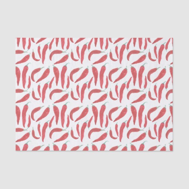 Papier Mousseline aquarelle rouge chaud (Recto)