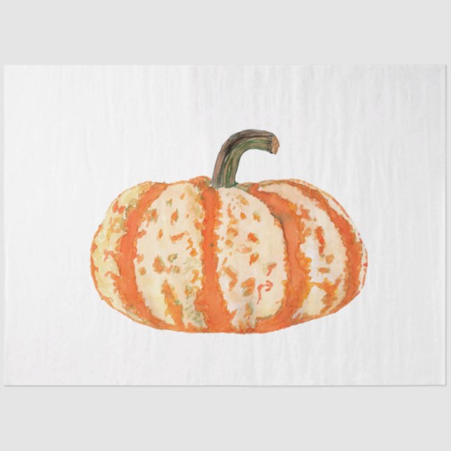 Papier Mousseline Aquarelle Thankesgiving Series Design 4 (Recto)