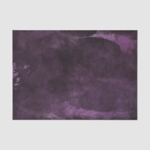 Papier Mousseline Aquarelle violet foncé Mariage moderne