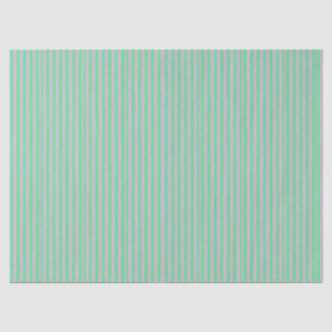 Papier Mousseline Arbre de Noël vintage Mint vert rose